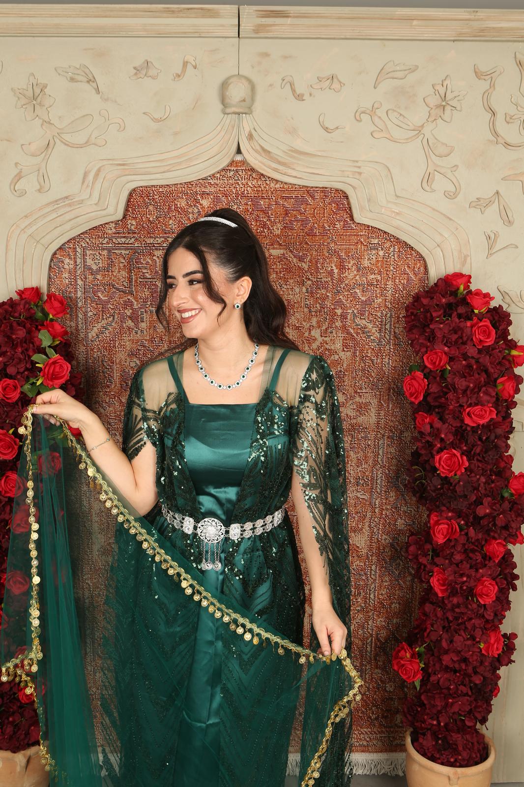 Emerald Coin Veil