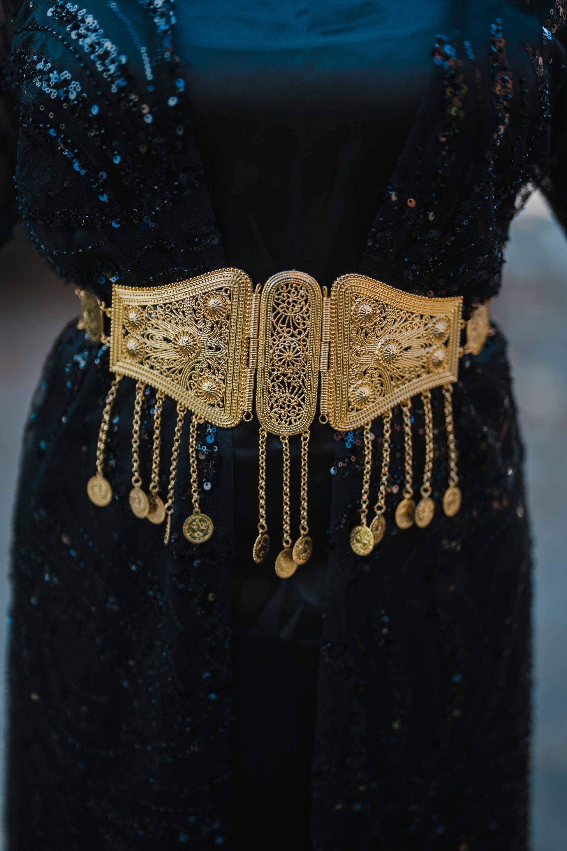 Traditional Kurdish Gold Belt House of Xezal Traditional Kurdish Gold Belt House of Xezal